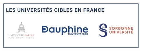 b. Article 25 - Universités cibles en France